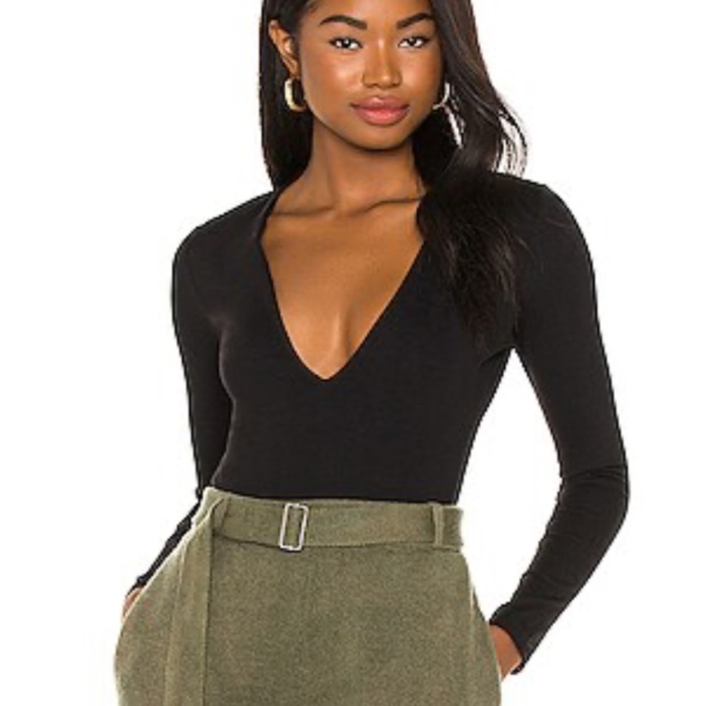 Susana Monaco V Neck Bodysuit
